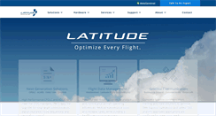 Desktop Screenshot of latitudetech.com